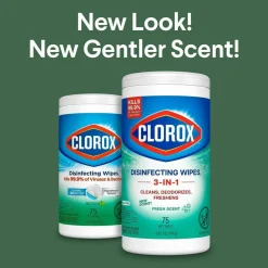 Clorox Disinfecting Wipes, Pack Of 75 Wipes, 01656BD