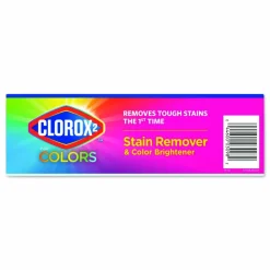 Clorox 2 for Colors Stain Remover and Color Brightener Powder, Original Scent, 49.2 oz Box, 4/Carton