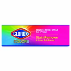 Clorox 2 for Colors Stain Remover and Color Brightener Powder, Original Scent, 49.2 oz Box, 4/Carton