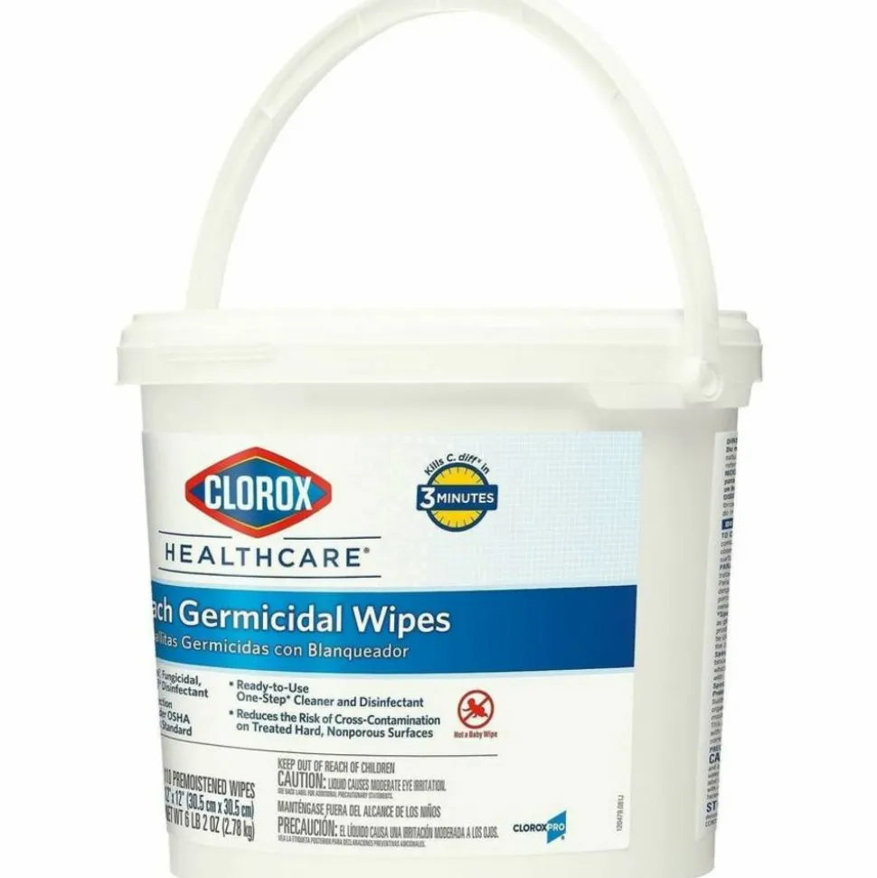 Clorox Germicidal Wipes, Container Of 110