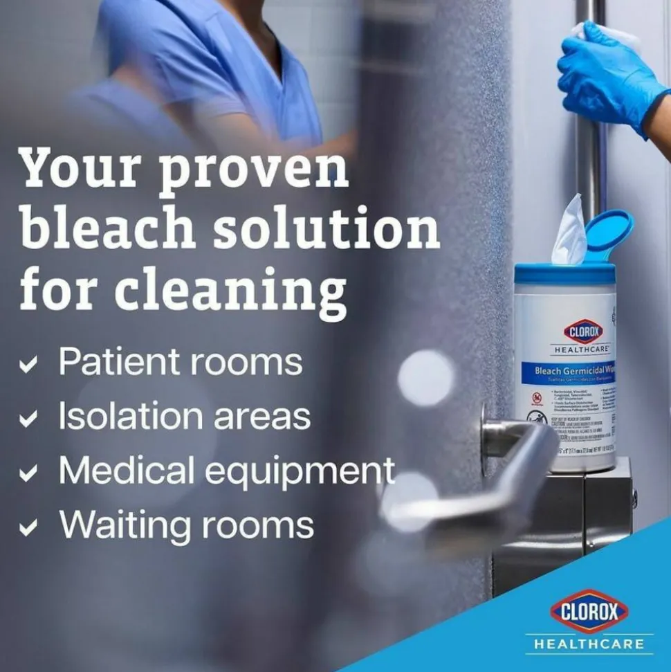 Clorox Germicidal Wipes, Container Of 110