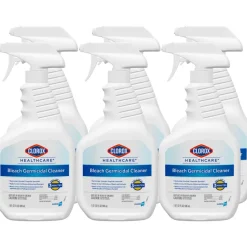Clorox Healthcare Bleach Germicidal Cleaner Spray, 32 Ounces Each (Pack of 6)