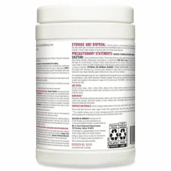 Clorox Healthcare Dispatch Hospital Cleaner Disinfectant Towels with Bleach, 1-Ply, 6.75 x 8, Unscented, White, 150/Canister