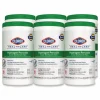 Clorox Healthcare Hydrogen Peroxide Cleaner Disinfectant Wipes, 5.75 x 6.75, Unscented, White, 155/Canister, 6 Canisters/Carton