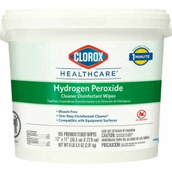 Clorox Healthcare Hydrogen Peroxide Cleaner Disinfectant Wipes - 11