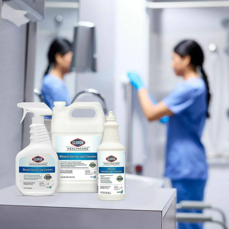 Clorox Healthcare Pull-Top Bleach Germicidal Cleaner