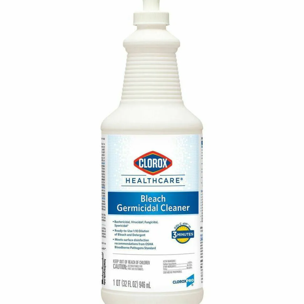 Clorox Healthcare Pull-Top Bleach Germicidal Cleaner