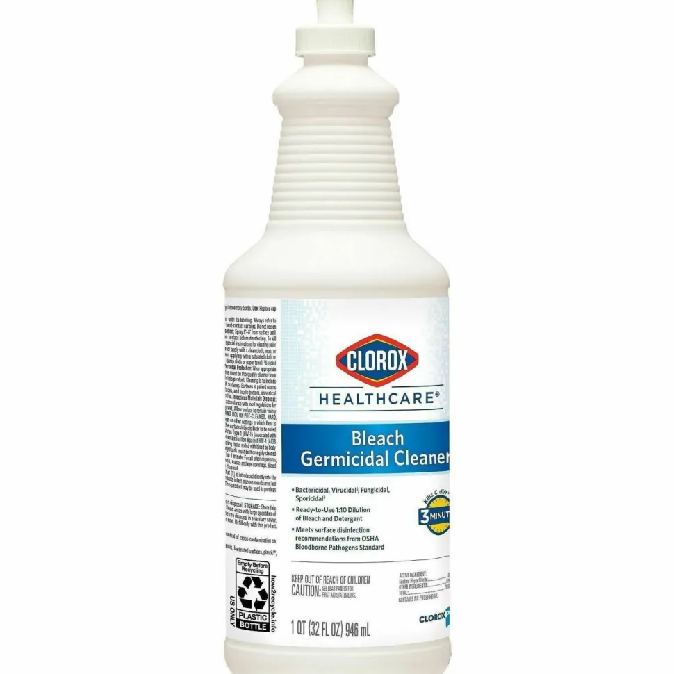 Clorox Healthcare Pull-Top Bleach Germicidal Cleaner