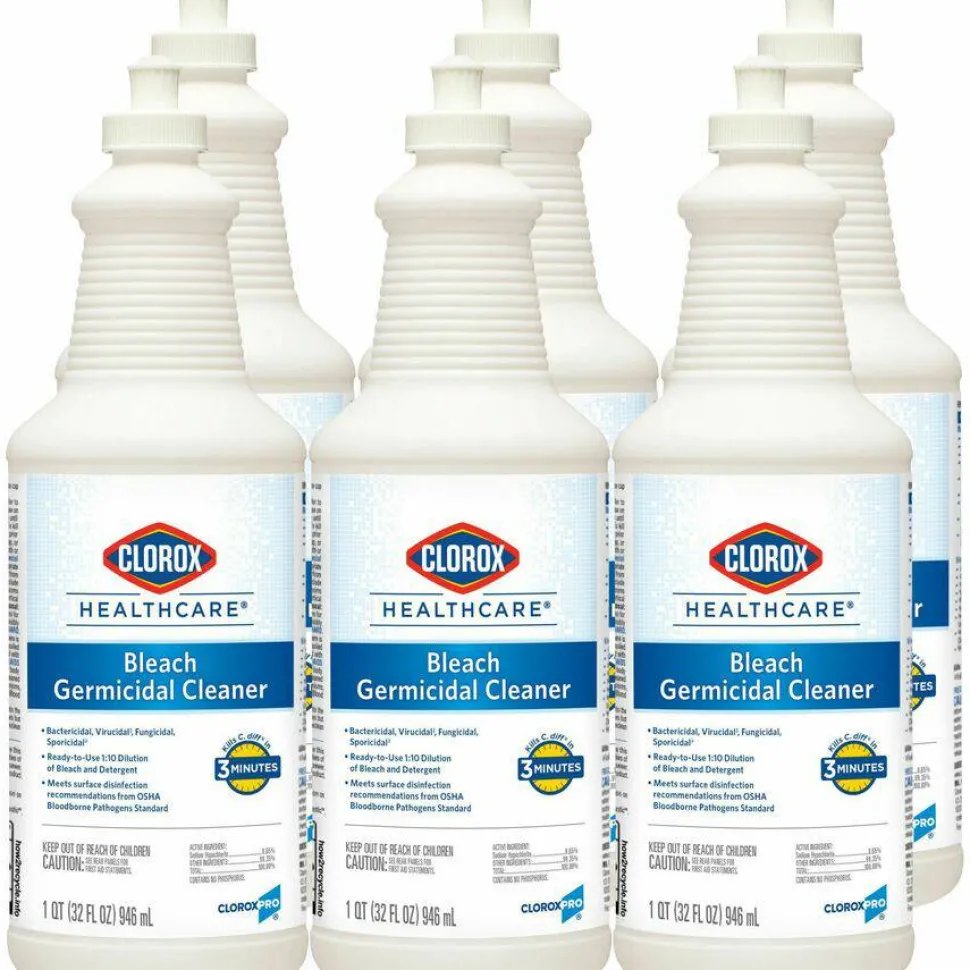 Clorox Healthcare Pull-Top Bleach Germicidal Cleaner