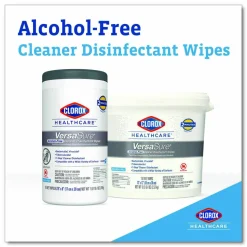 Clorox Healthcare VersaSure Cleaner Disinfectant Wipes
