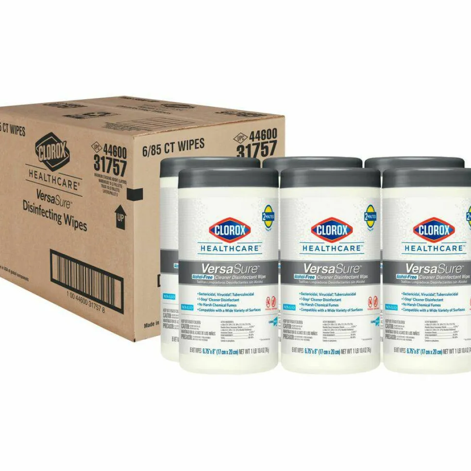 Clorox Healthcare VersaSure Cleaner Disinfectant Wipes