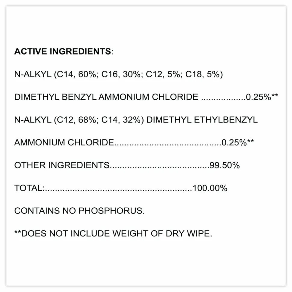 Clorox Healthcare VersaSure Cleaner Disinfectant Wipes