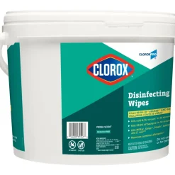 CloroxPro Clorox Disinfecting Wipes, Fresh Scent, Pack Of 700 Wipes