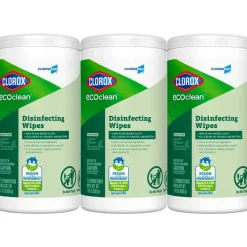 CloroxPro Clorox EcoClean Disinfecting Wipes, 75 Count, Pack of 3 (60787)