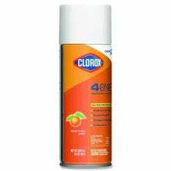 CloroxPro Clorox 4 in One Disinfectant & Sanitizer, Citrus, 14 Ounce Can