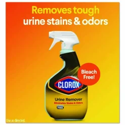 CloroxPro Clorox Urine Remover for Stains and Odors Spray, 32 Ounces Each (Pack of 9)