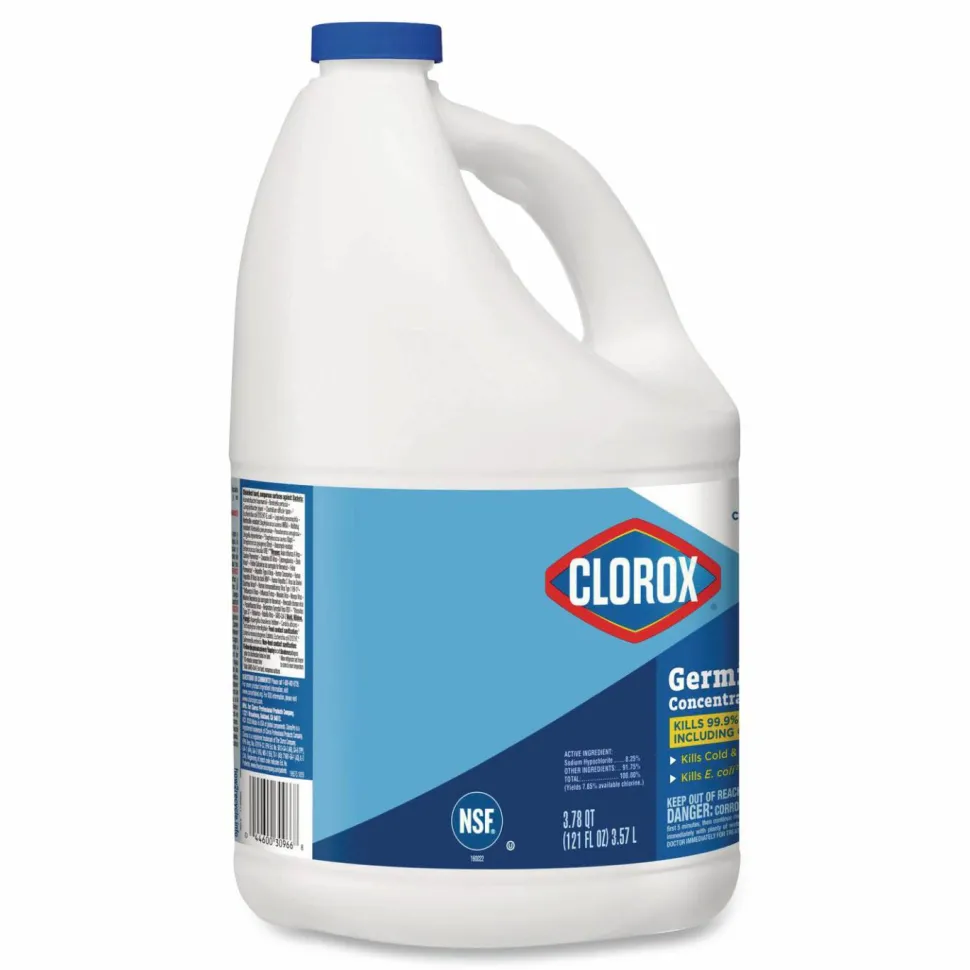 CloroxPro Concentrated Germicidal Bleach, Regular Scent, 121 oz Bottle