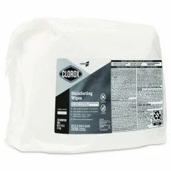 CloroxPro Disinfecting Wipes, 1-Ply, 7 x 7, Fresh Scent, White, 700/Bag Refill, 2 Bags/Carton