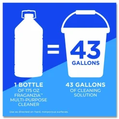 CloroxPro Fraganzia Multi-Purpose Cleaner, Lavender Meadows Scent, 175 oz Bottle, 3/Carton