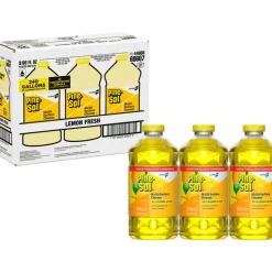 CloroxPro Pine-Sol Multi-Surface Cleaner, Lemon Fresh, 80 Fl Oz, Pack Of 3 Bottles