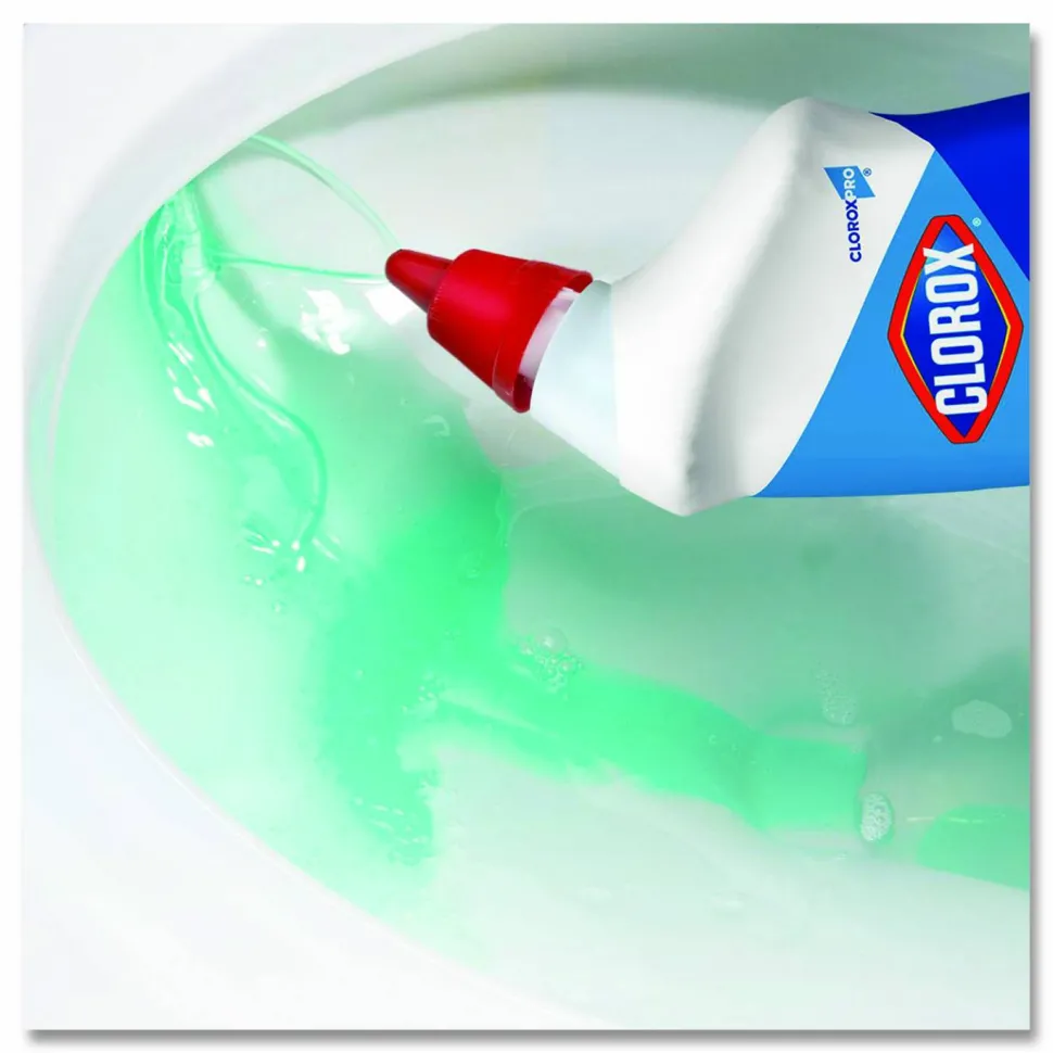 CloroxPro Toilet Bowl Cleaner With Bleach, Fresh Scent, 24 Oz