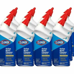 CloroxPro Toilet Bowl Cleaner WIth Bleach, 24 fl oz (0.8 quart), Fresh Scent, 2 / Pallet