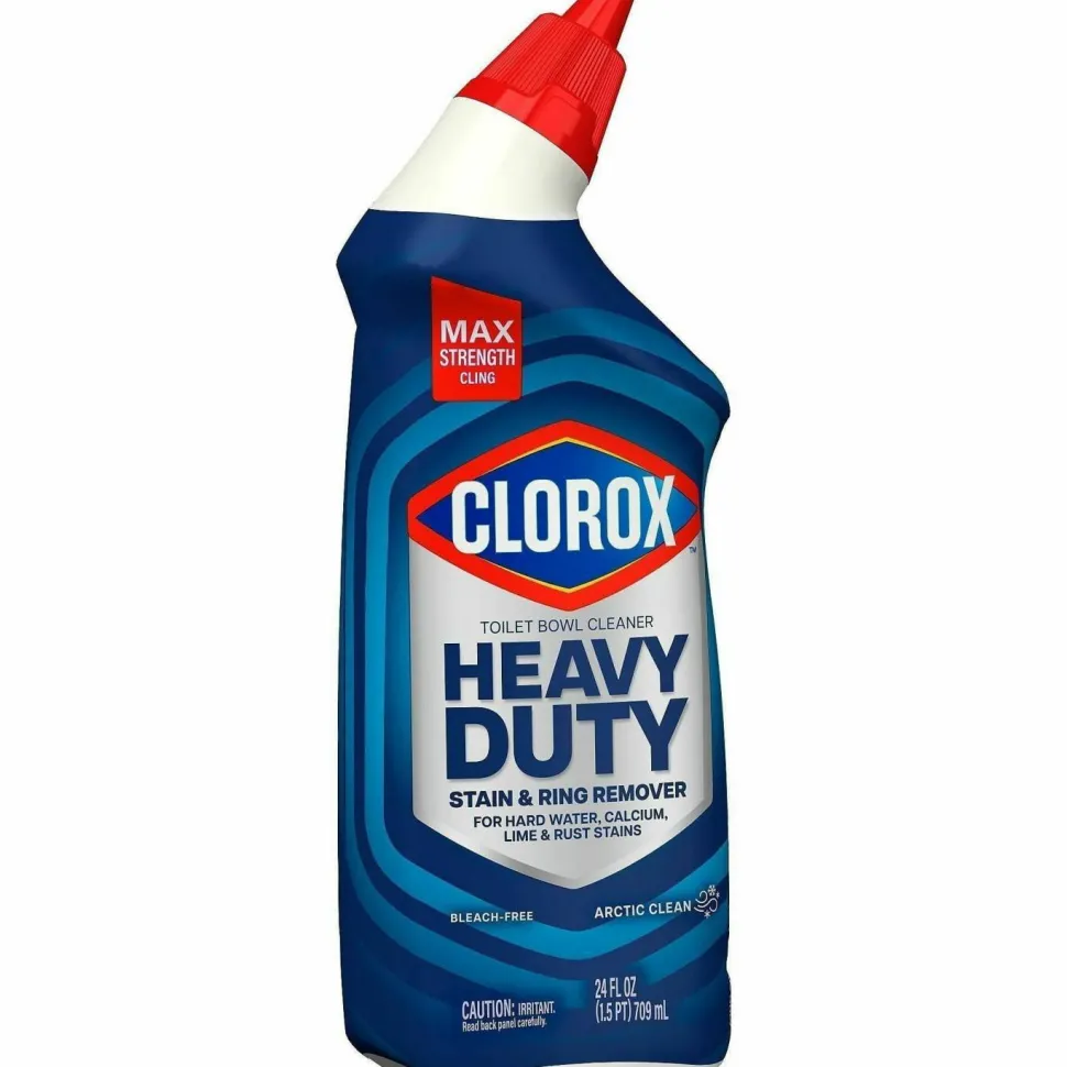 Clorox Toilet Bowl Cleaner Heavy-Duty Stain and Ring Remover