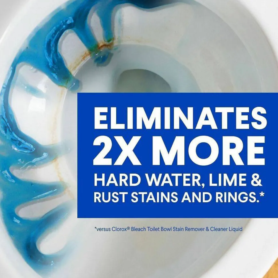 Clorox Toilet Bowl Cleaner Heavy-Duty Stain and Ring Remover