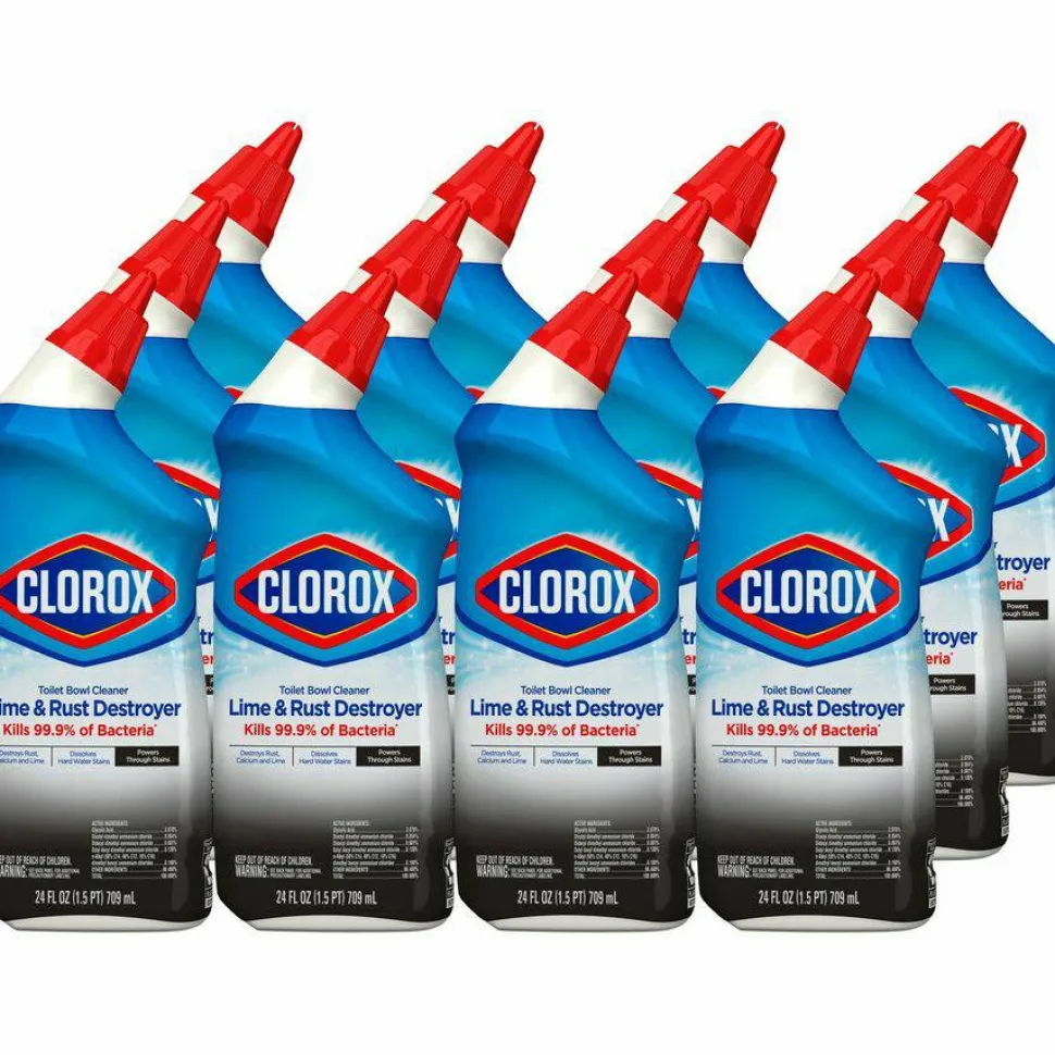 Clorox Toilet Bowl Cleaner Heavy-Duty Stain and Ring Remover