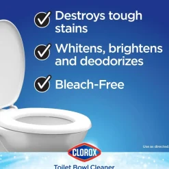 Clorox Toilet Bowl Cleaner With Bleach, 24 Oz Bottle