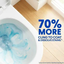 Clorox Toilet Bowl Gel Cleaner With Bleach, Neutral Scent, 24 Oz Bottle, Case Of 12