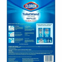 Clorox ToiletWand Disinfecting Scrubbing Pads Toilet Cleaning Refills