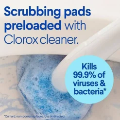 Clorox ToiletWand Disposable Toilet Cleaning System - Blue, White - 18 / Bundle