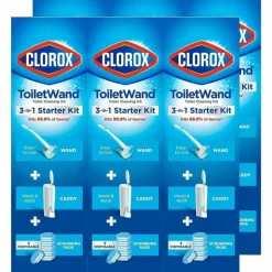 Clorox ToiletWand Disposable Toilet Cleaning System - Blue, White - 18 / Bundle