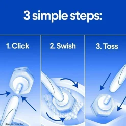 Clorox ToiletWand Disposable Toilet Cleaning System - Blue, White - 2 / Pallet