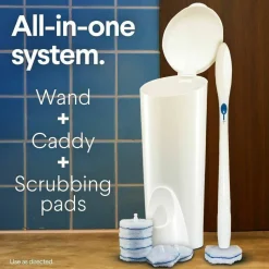 Clorox ToiletWand Disposable Toilet Cleaning System - Blue, White - 2 / Pallet