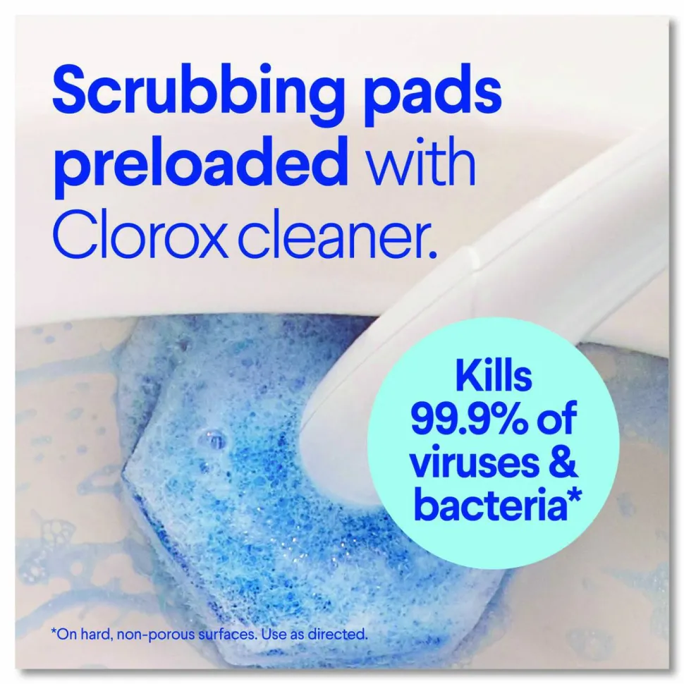 Clorox ToiletWand Disposable Toilet Cleaning System Kits, Total Qty 6
