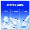 Clorox ToiletWand Toilet Cleaning Refills, Toilet Cleaning Scrubbing Pads, Blue/White, 10/Pack, 6 Packs/Carton
