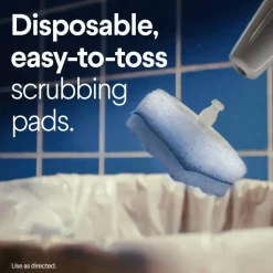 Clorox ToiletWand Toilet Cleaning and Disinfecting Scrubbing Pads Refills, 20 Count, Pack of 4 - Blue, White - 20/Box