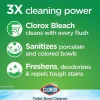 Clorox Ultra Clean Bleach Toilet Tablets, 3.5 Oz, White, Pack Of 2 Tablets
