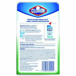 Clorox Ultra Clean Toilet Tablets Bleach - 3.50 oz (0.22 lb) - Deodorize - White - 2/Pack - 6 / Carton