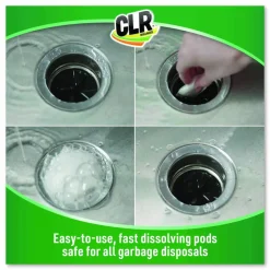CLR Garbage Disposal Pods, 5 Pods/Pack, 6 Packs/Carton