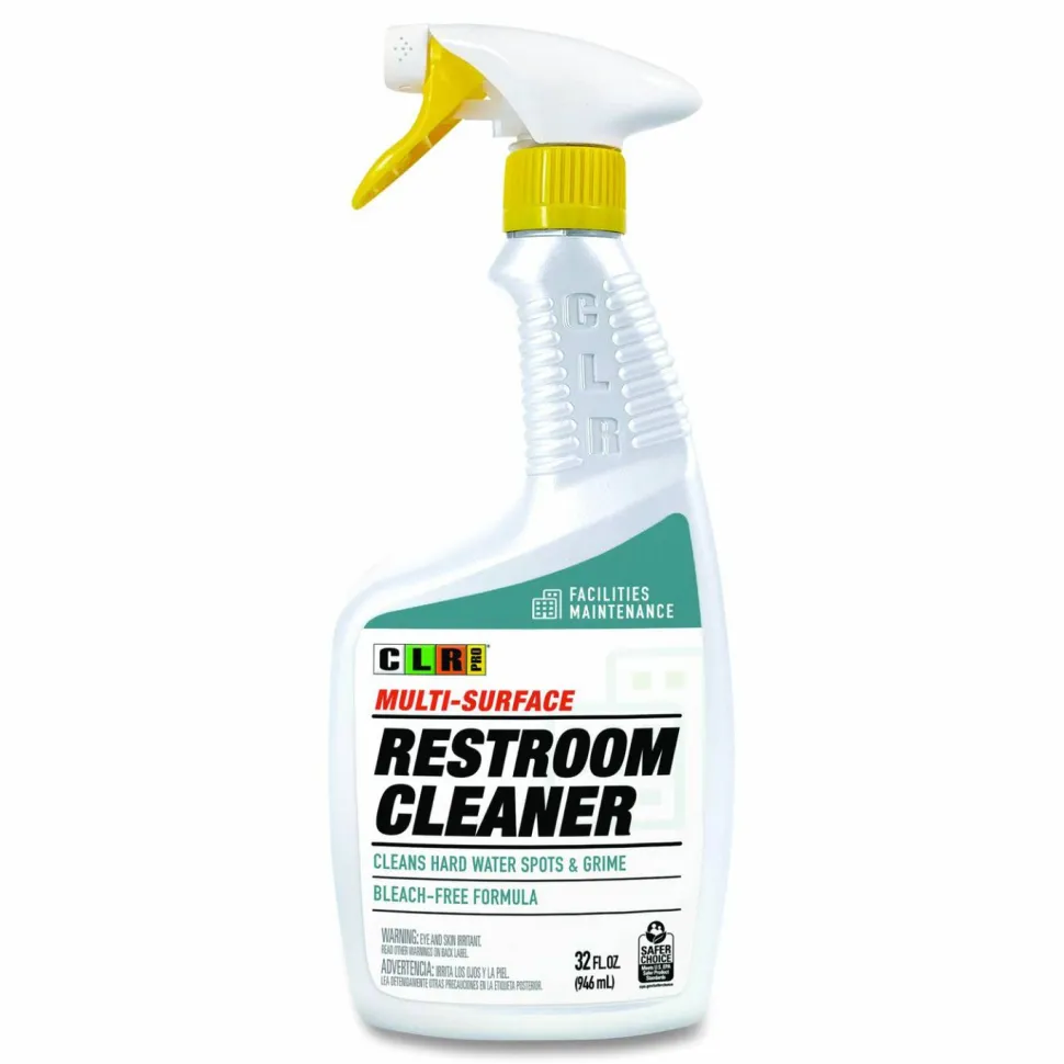CLR PRO Restroom Cleaner, 32 oz Pump Spray Bottle
