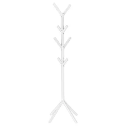 Coat Rack, Hall Tree, Free Standing, 8 Hooks, Entryway, 70