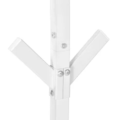 Coat Rack, Hall Tree, Free Standing, 8 Hooks, Entryway, 70