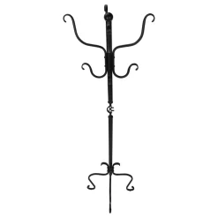 Coat Rack, Hall Tree, Free Standing, 8 Hooks, Entryway, 74