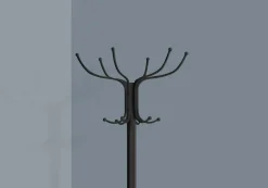 Coat Rack, Hall Tree, Free Standing, 12 Hooks, Entryway, 70