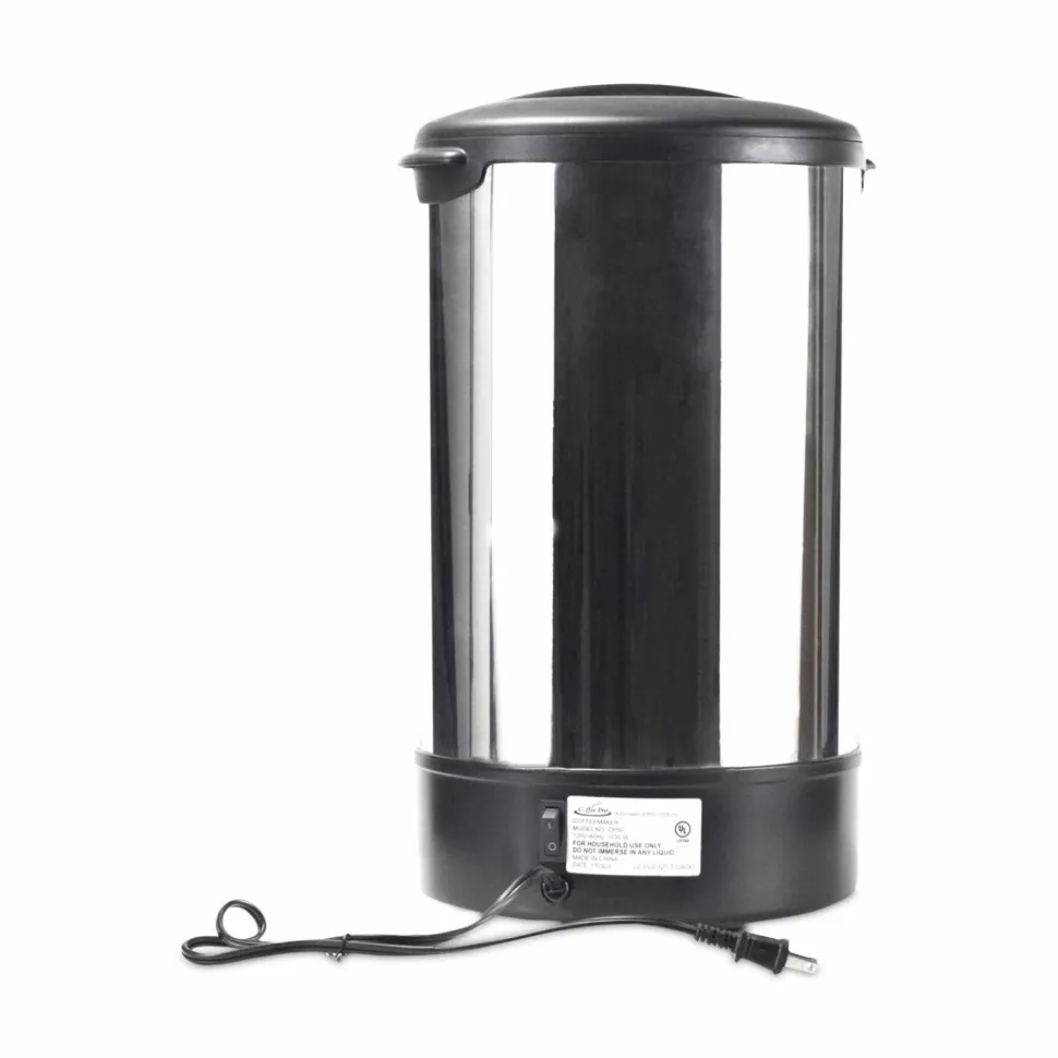 Coffee Pro 50 Cup Stainless Steel Urn Coffeemaker