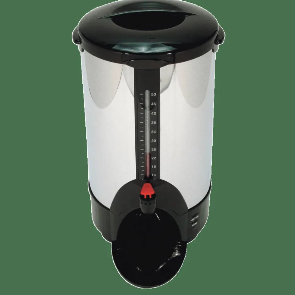 Coffee Pro 50 Cup Stainless Steel Urn Coffeemaker