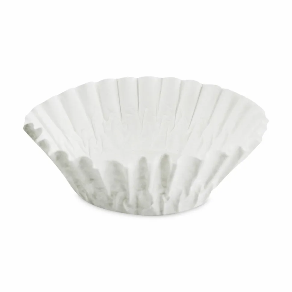 Coffee Pro Basket Filters for Drip Coffeemakers, 10 to 12 Cup Size, White, 200/Pack
